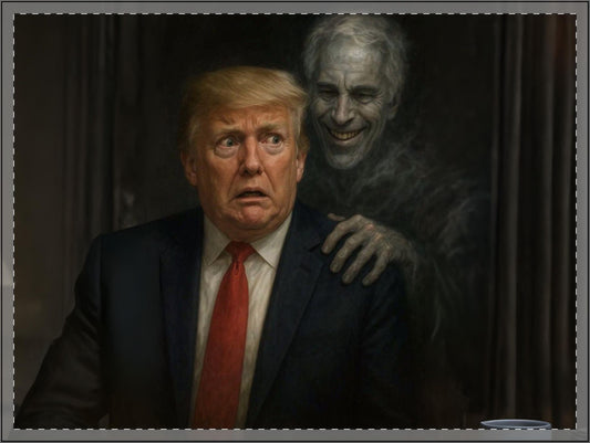 Double-sided Haunted President